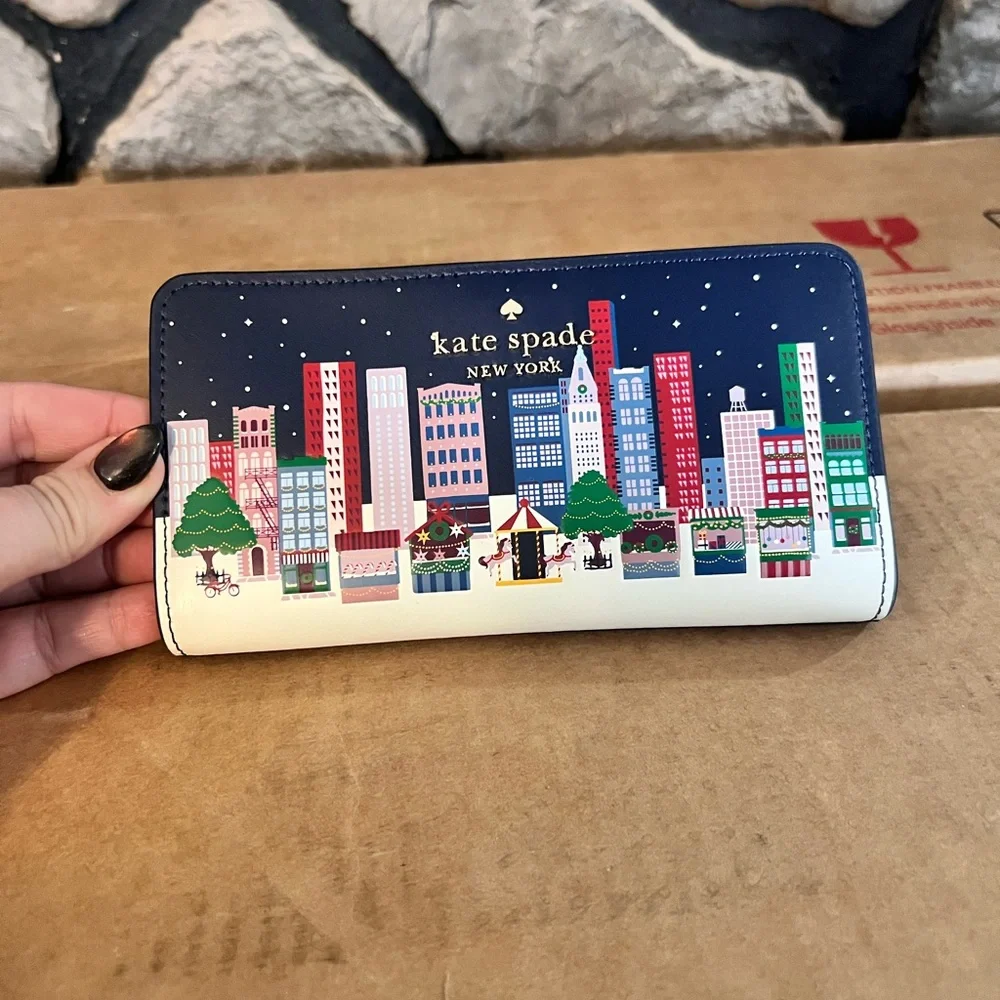Kate Spade Multicolor Cityscape Wallet - Picture 1 of 4